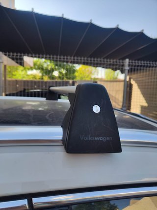 Alquiler Barras Techo Aluminio VW