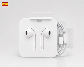 Auriculares USB-C Android/Apple Blancos