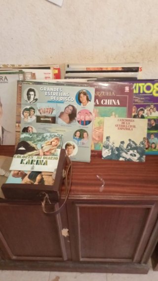 Lote 98 Vinilos y 18 Singles Internacionales