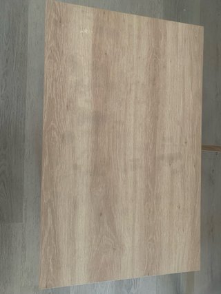 Mesa de centro elevable madera y metal