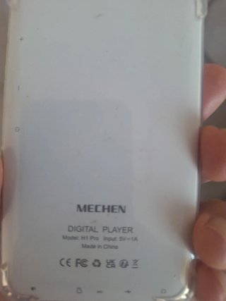 Reproductor Mp3 Mechen H1 Pro Blanco