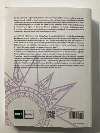 Fundamentos de investigación en psicología