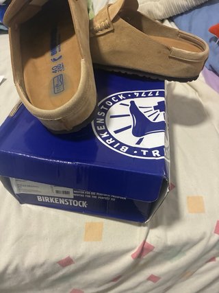 Zuecos Birkenstock Beige Talla 40