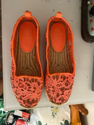 Zapatos Kurt Geiger Naranja Encaje