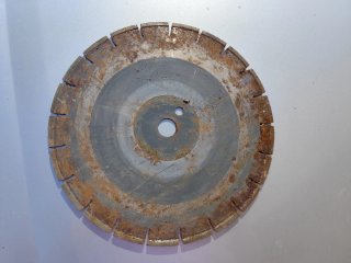 Disco para cortadora de agua.