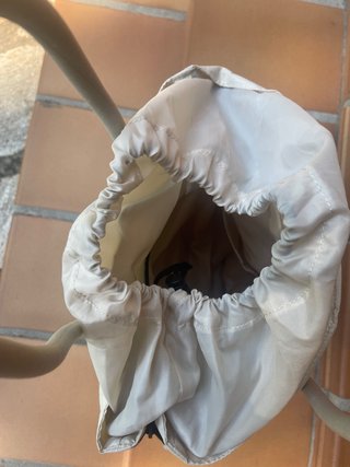 Mochila convertible bolsa grande blanca