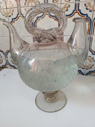 Botijo de cristal catalan