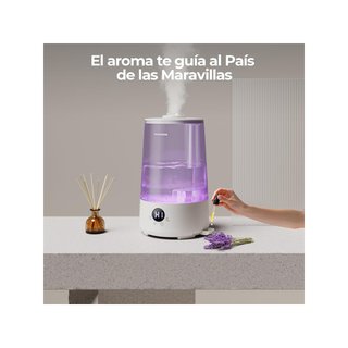 Homvana humidificador ultrasónico 3.6L gris