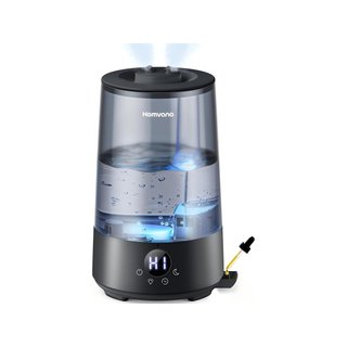 Homvana humidificador ultrasónico 3.6L gris