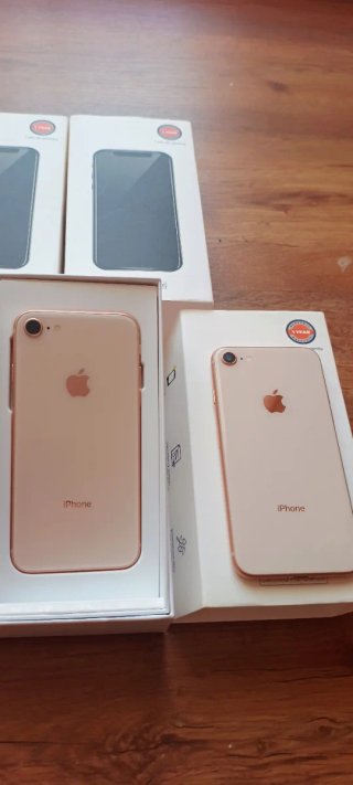 Lote iPhones 8: Negro, Oro, Oro Rosa, Plata