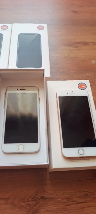 Lote iPhones 8: Negro, Oro, Oro Rosa, Plata