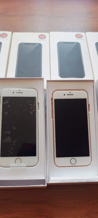 Lote iPhones 8: Negro, Oro, Oro Rosa, Plata