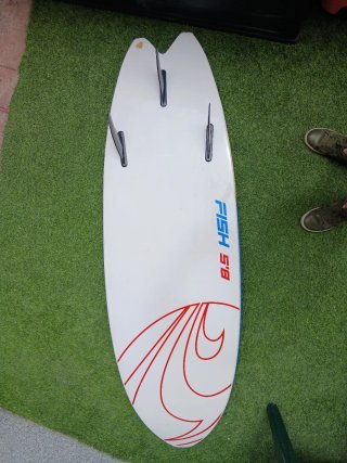 Tabla de surf Fish 5'8 corcho