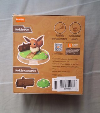 Figura Blokees Eevee Pokémon Classic Edition