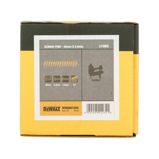Clavos DeWalt DCN890 2.6x20mm resistentes