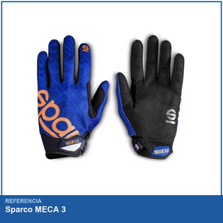 Sparco MECA 3 guantes mecánico talla 12 azul