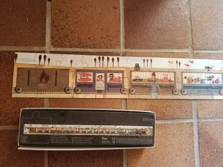 Puzzle 2 metros largo tren decorativo