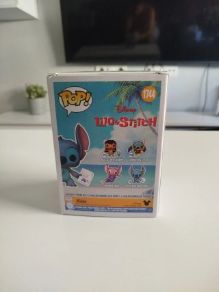 Caja vacía Funko Pop Stitch with mood chart 1744