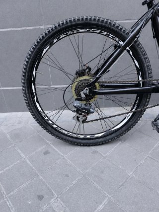 Bicicleta de Montaña Negra