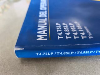 Manual Operario New Holland T4.75LP T4.85LP