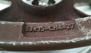 Citroen 224632 llanta 6jx15ch427 c3 pluriel 1.4