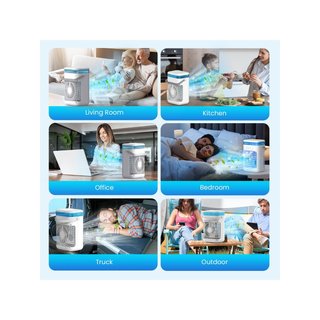 SWGOTA mini aire acondicionado portátil 5en1