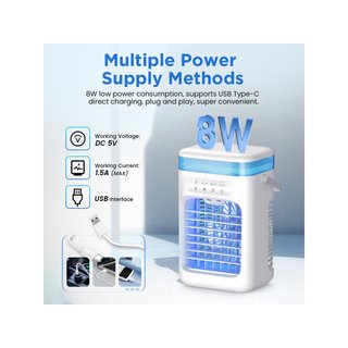 SWGOTA mini aire acondicionado portátil 5en1