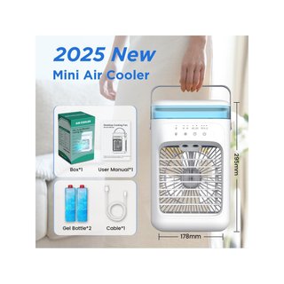 SWGOTA mini aire acondicionado portátil 5en1