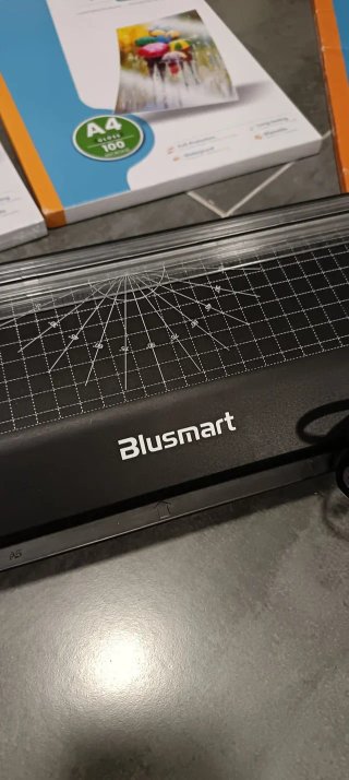 Plastificatrice Blusmart + Fogli A3 e A4