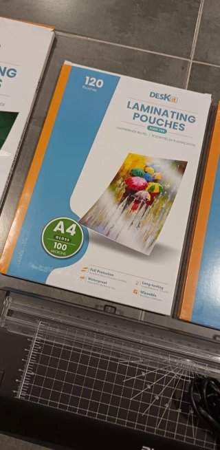 Plastificatrice Blusmart + Fogli A3 e A4