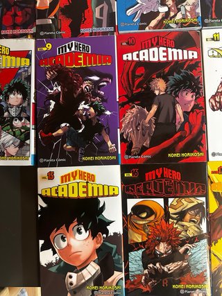 Manga My Hero Academia tomos 1 al 19