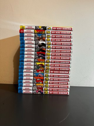 Manga My Hero Academia tomos 1 al 19