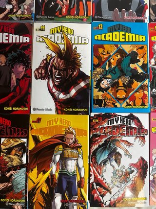 Manga My Hero Academia tomos 1 al 19