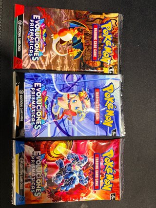 Sobres Pokémon Evoluciones Prismaticas