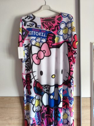 Vestido Hello Kitty Talla grande Multicolor