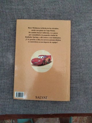 Libro de la película los Cars.