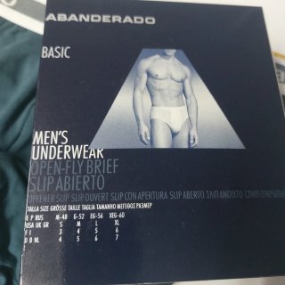 Slip Abanderado Algodón 100% Talla M