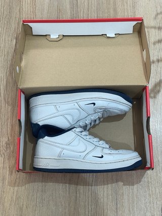 Nike Air Force 1 Blancas/Azul