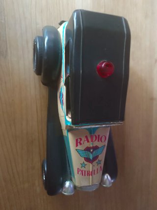 Coche Patrulla Román Chapa Metal Mecanismo