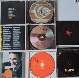 CDs: Mike Oldfield João Gilberto Toy Dolls Travis