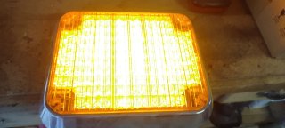 Plafones Luz Prioritaria Emergencia Naranja