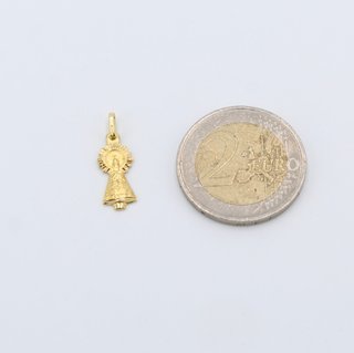 Colgante de oro de 18k. Peso: 0.72 gr.