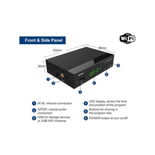 EDISION Proton S2 Plus receptor digital Full HD