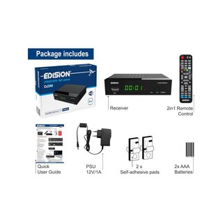 EDISION Proton S2 Plus receptor digital Full HD