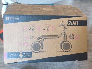 Bicicleta 2in1 Btwin para niños correpasillos