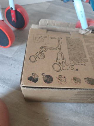 Bicicleta 2in1 Btwin para niños correpasillos