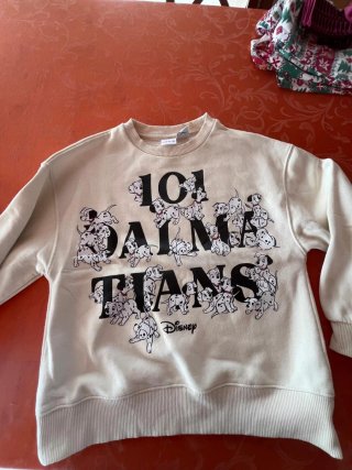 Sudadera 101 Dálmatas Disney Beige