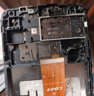 Marco Samsung A125F Negro Repuesto