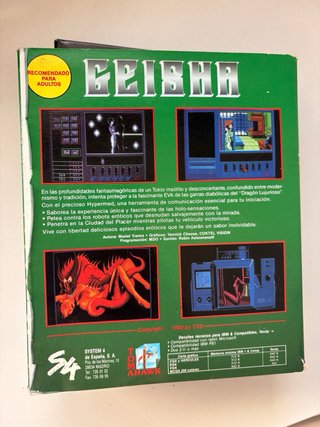 Geisha PC 5¼” IBM Original 1990