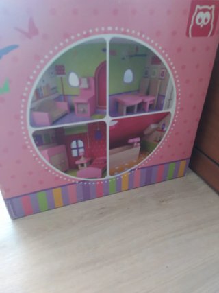 Casita de madera infantil